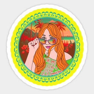 Tori Amos Ocean to Ocean Summer 2023 Tour Sticker